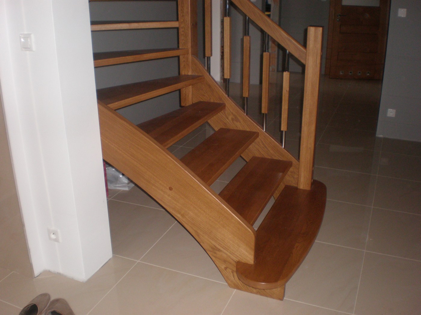 Schody drewniane na wymiar S47