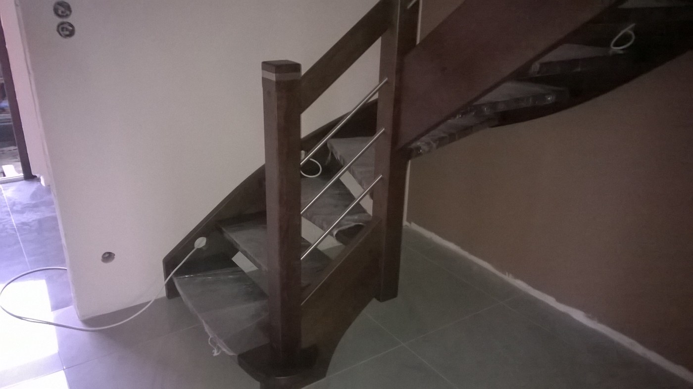 Schody drewniane na wymiar S51