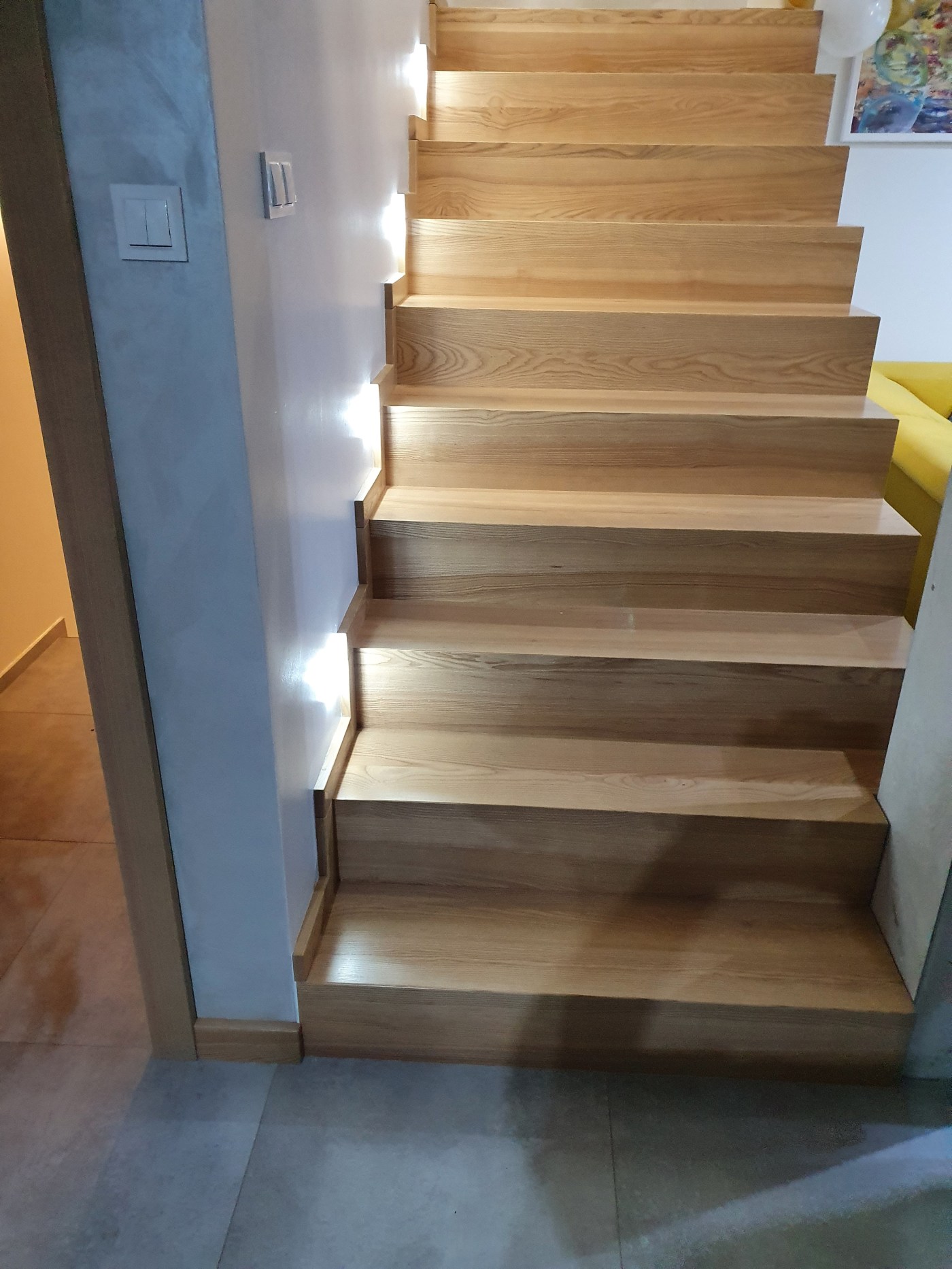 Schody drewniane na wymiar S73